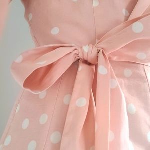 Sleeveless Polka dot Dress